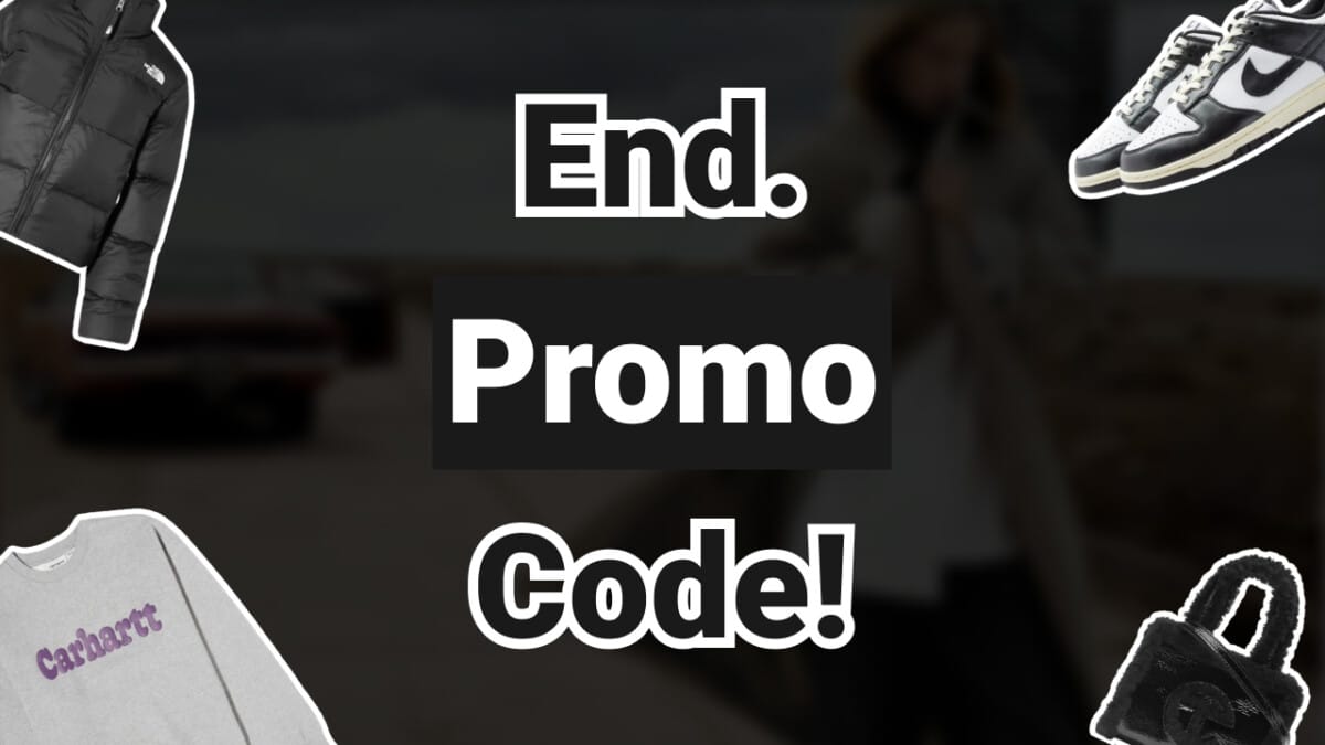 Endclothing promo code